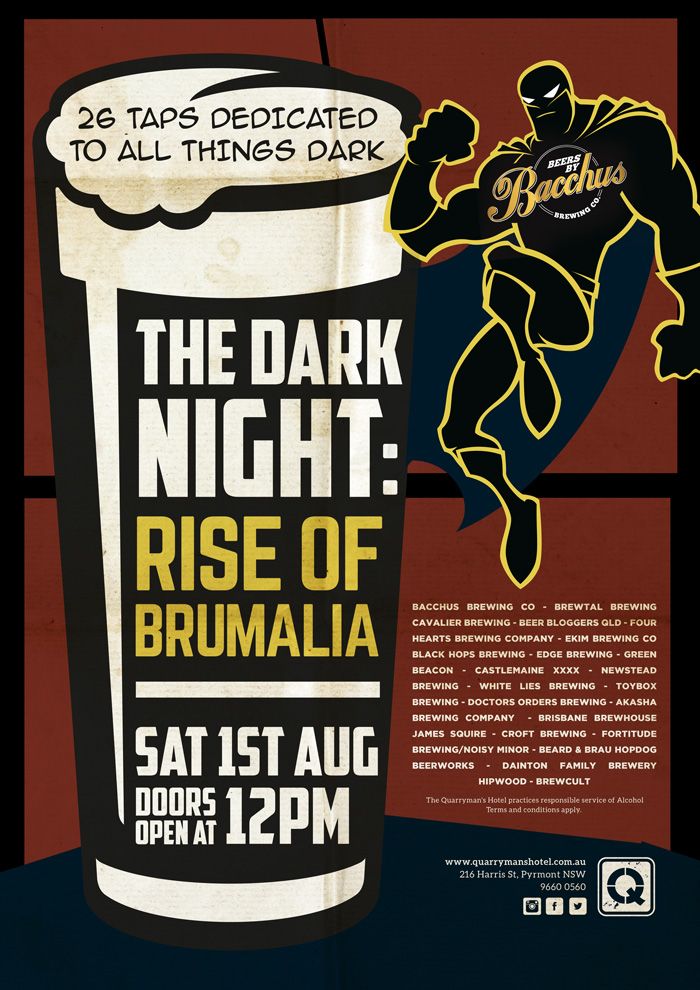 The Dark Night: Rise of Brumalia at Quarryman's Hotel