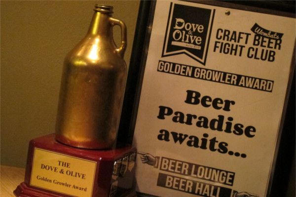Craft Beer Fight Club at Dove & Olive: BrewCult vs Dainton Family Brewing