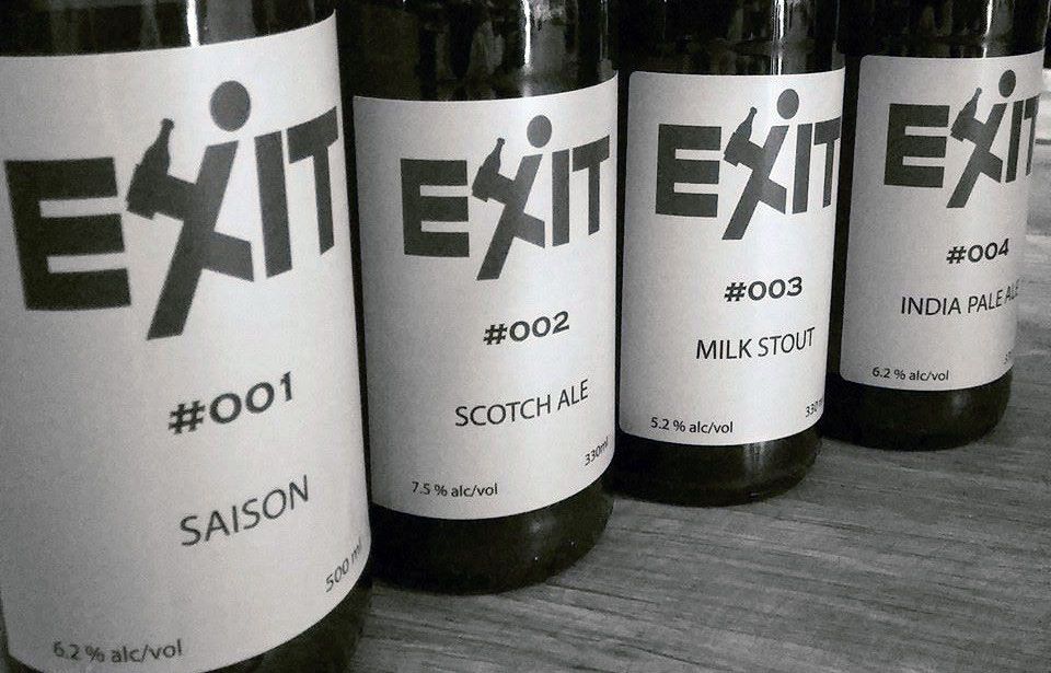 Exit Brewing's First Tap Takeover at Slowbeer