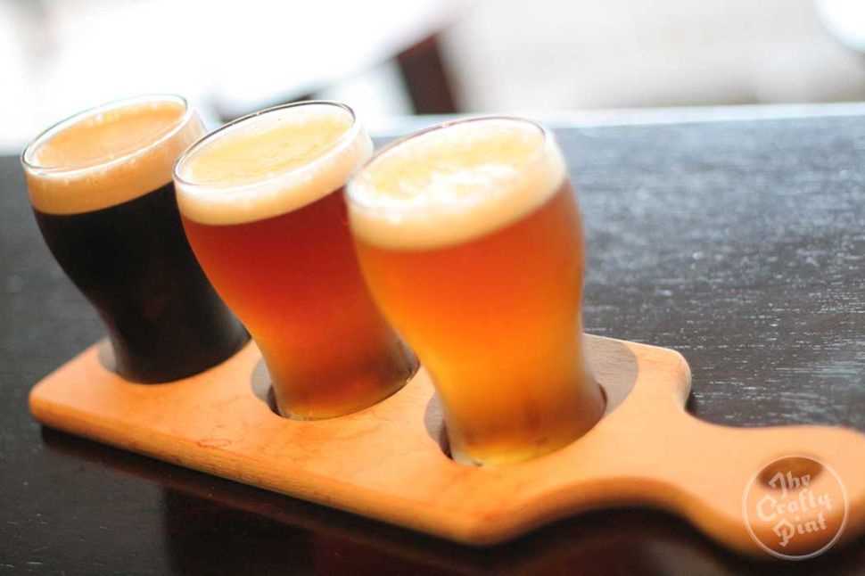 Beer and Cheese matching at Flat Rock Brew Cafe