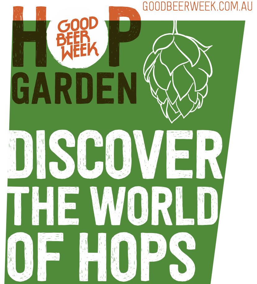 The Good Beer Week Hop Garden