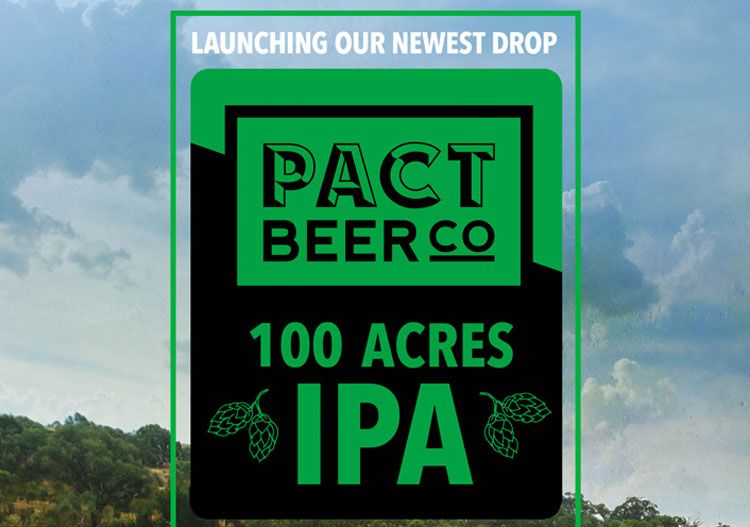 Pact Beer 100 Acres IPA Launches
