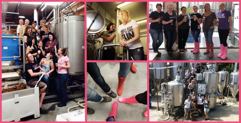 Pink Boots Society Brew Day at Two Birds 