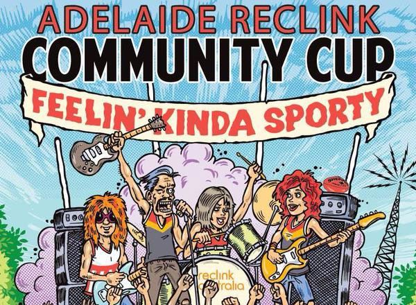 Adelaide Reclink Community Cup and Ink Slinger launch at The Wheaty