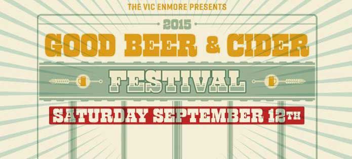 Good Beer & Cider Festival 2015 at Vic on the Park