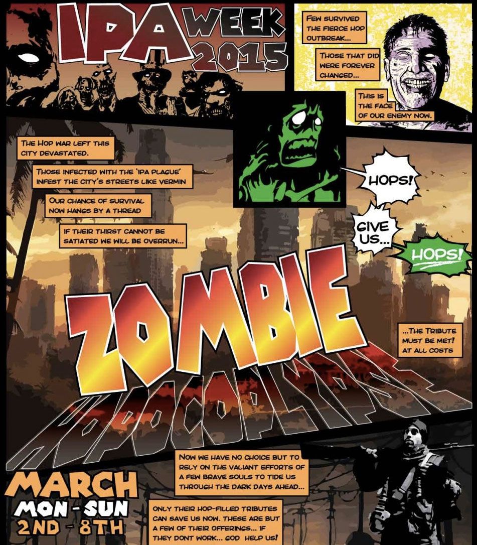 Zombie Hopocalyse: IPA Week at The Park Hotel