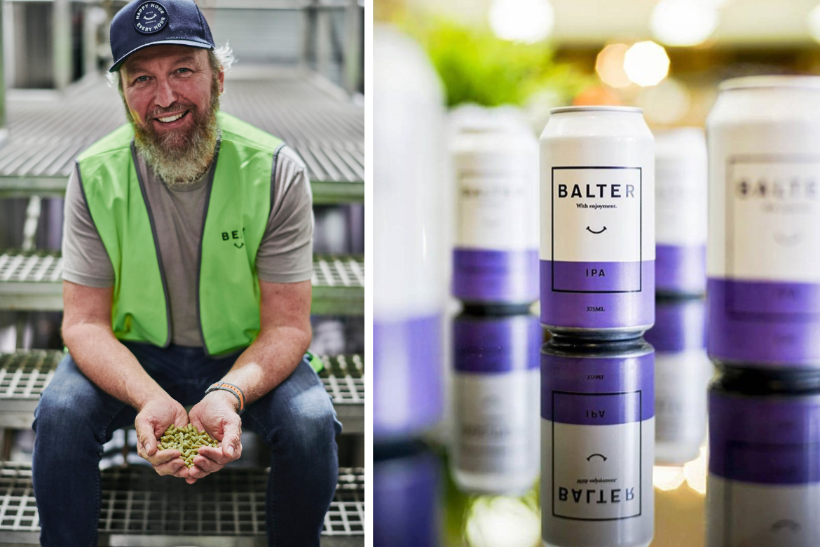 Balter head brewer Scotty Hargrave sees the flavour of Simcoe hops as purple.