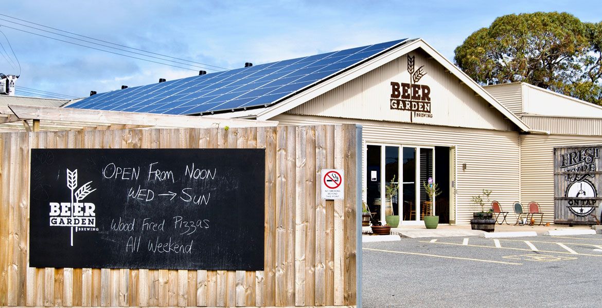 Beer Garden Brews The Crafty Pint