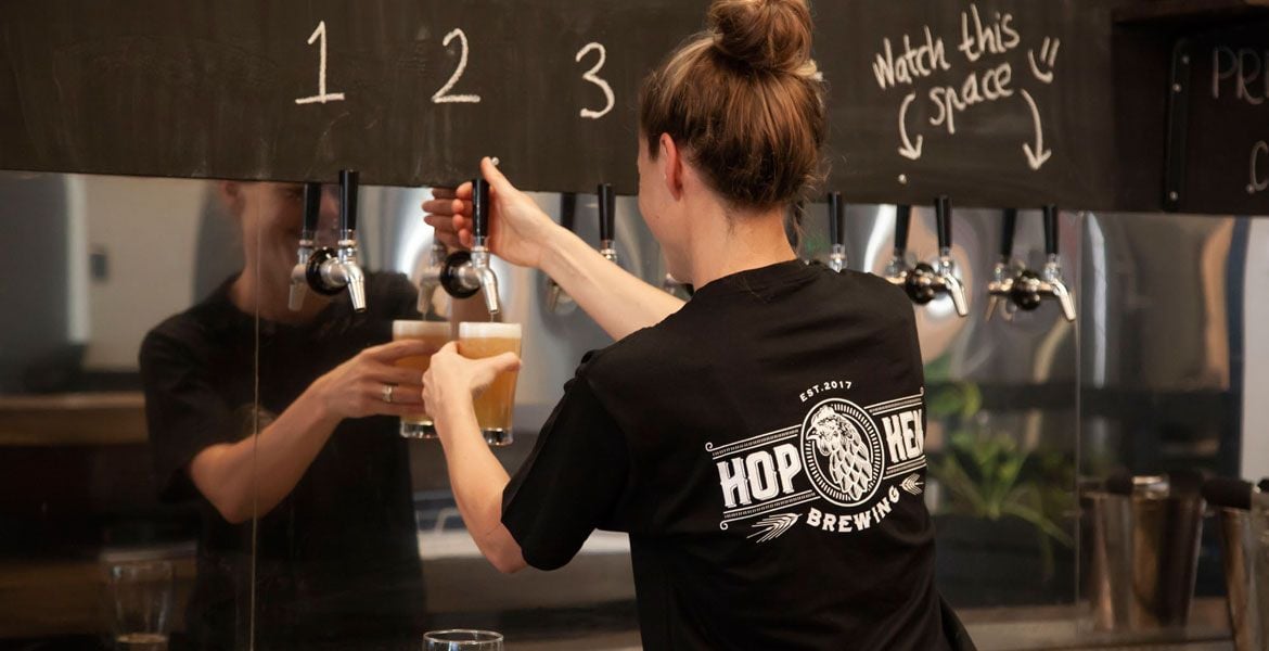 Who Brews Hop Hen Beers?