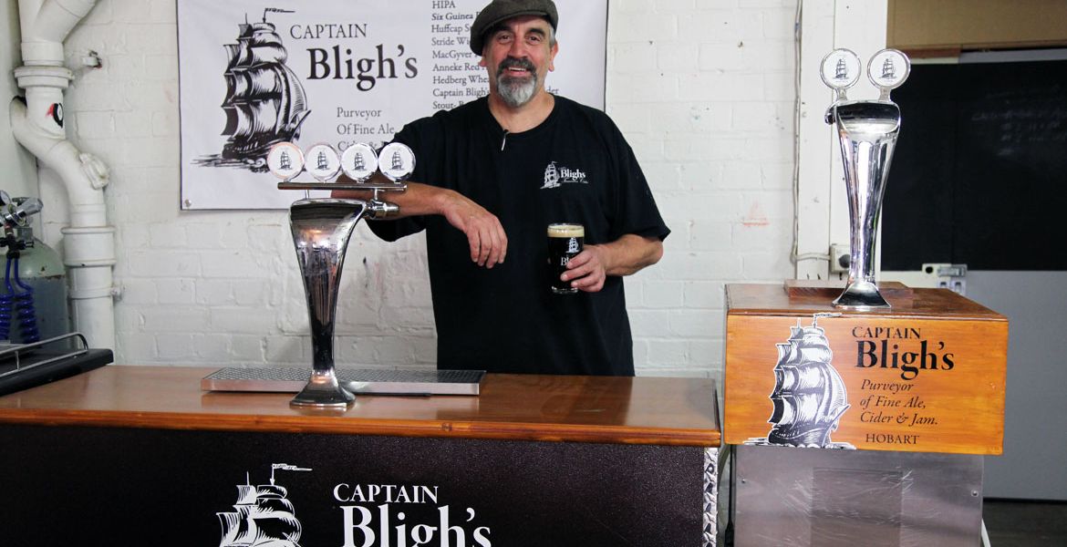 Who Brews Captain Bligh's Colonial Ale?