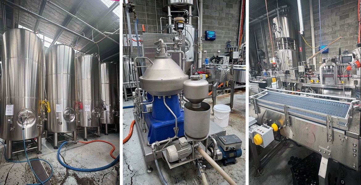 Brewery Plant & Equipment For Sale