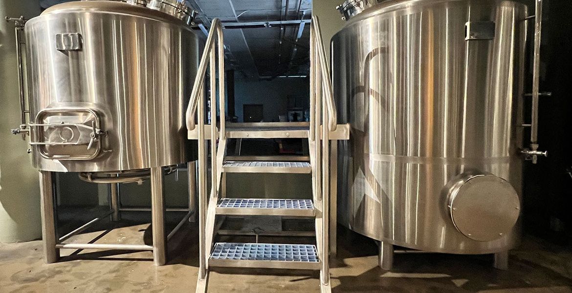 For Sale: 10 Hectolitre Two-Vessel Brewhouse