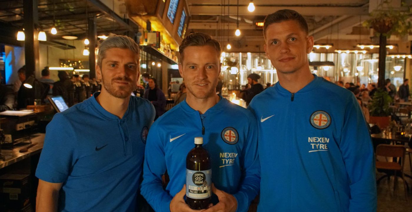 Stomping Ground Strikes For Melbourne City