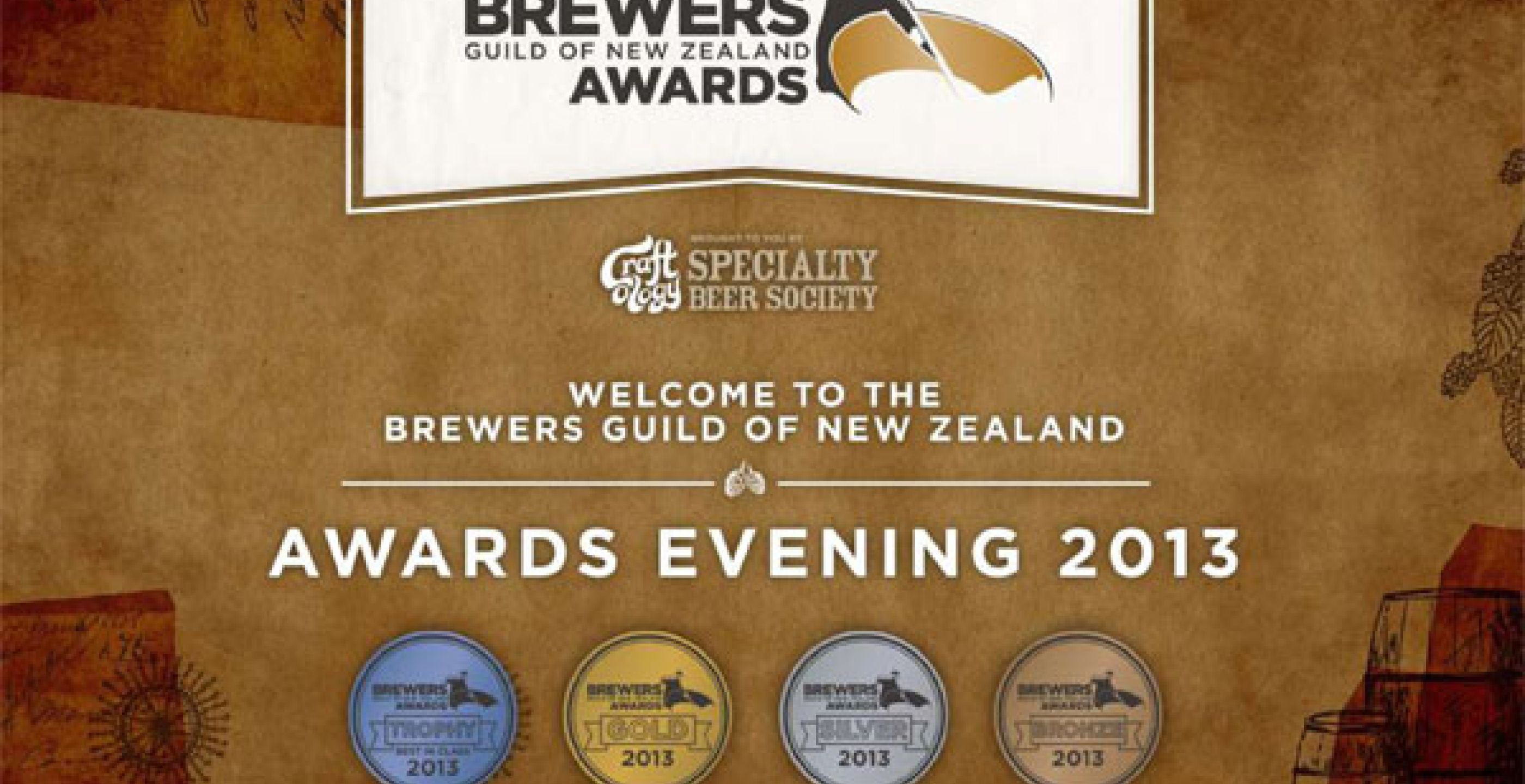 NZ Brewers Guild Awards 2013: The Winners