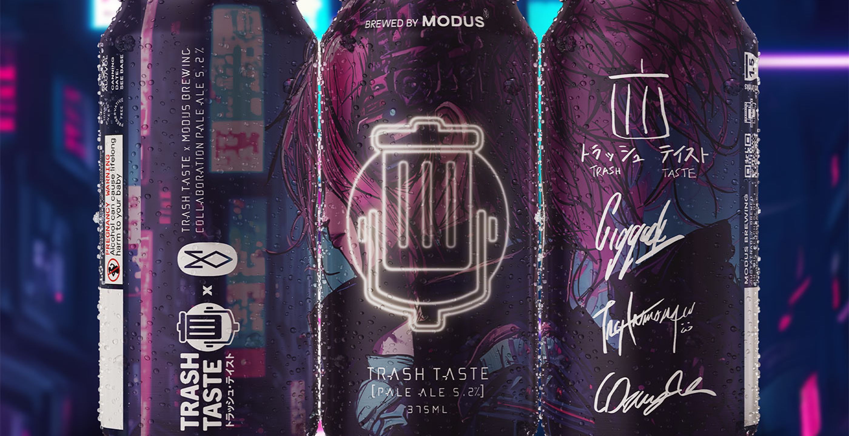 Modus Team Up With YouTube &amp; Podcast Creators For Trash Taste Pale Ale