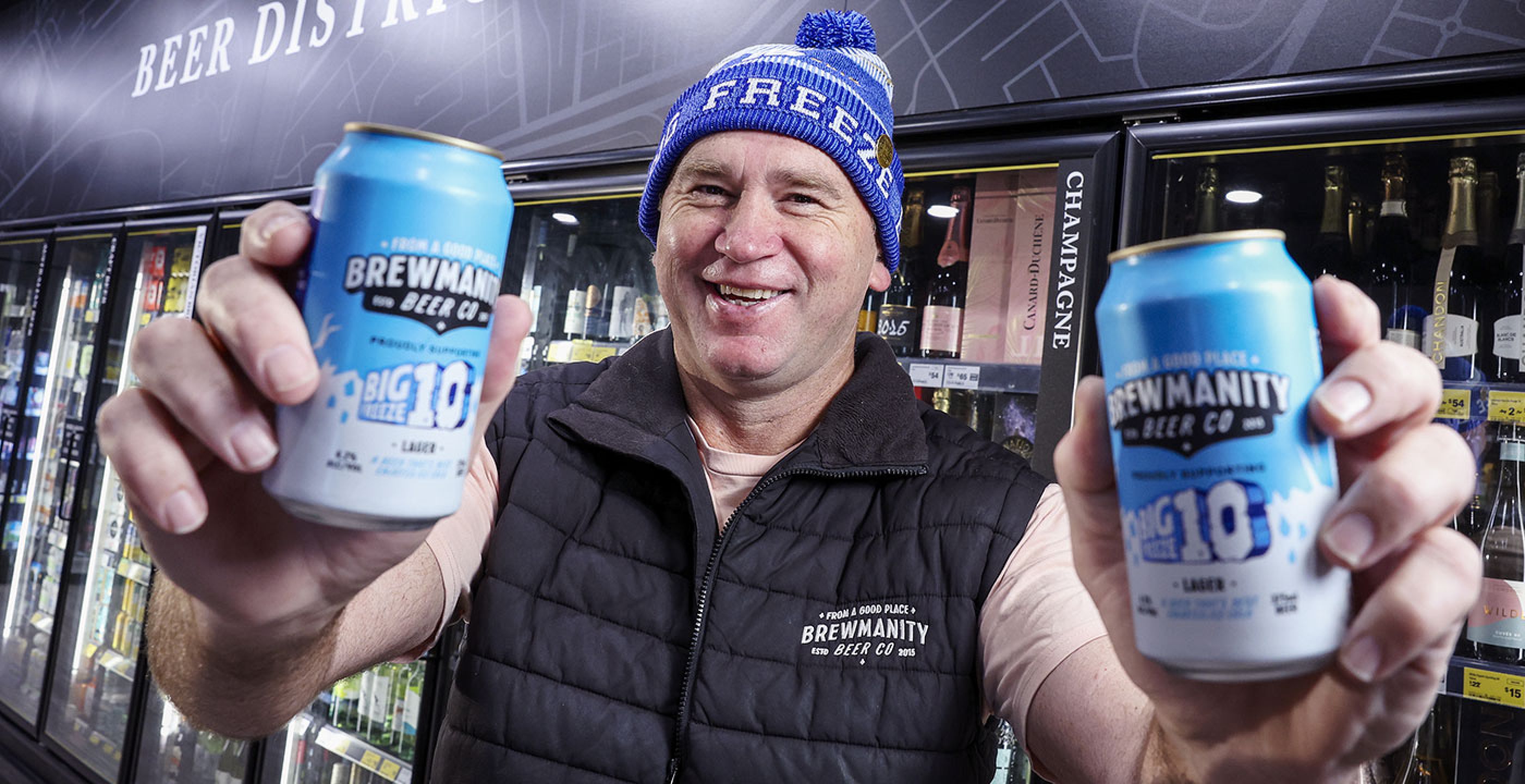 Brewmanity Partner With Coles For Ice Cold Lager Ahead Of The Big Freeze