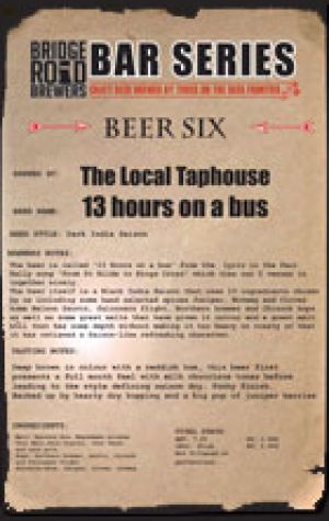 Bridge Road / Local Taphouse 13 Hours On A Bus