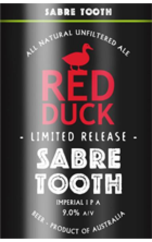 Red Duck Sabre Tooth & Orange Mosaic
