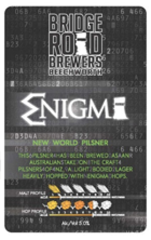 Bridge Road Brewers Enigma New World Pilsner