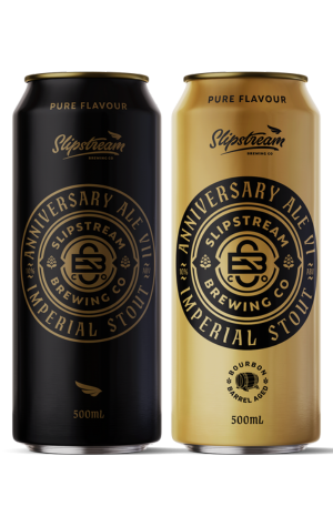Slipstream Brewing Anniversary Ale VII (2024) & Barrel Aged Anniversary Ale VI (2023)
