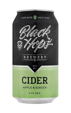 Black Hops Apple & Ginger Cider