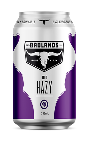 Badlands Brewery Mid Hazy