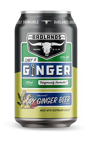 Badlands Brewery Only A Ginger
