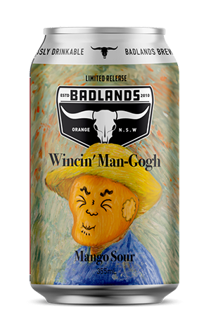 Badlands Brewery Wincin' Man-Gogh