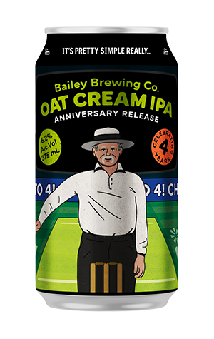 Bailey Brewing 4th Birthday Oat Cream IPA