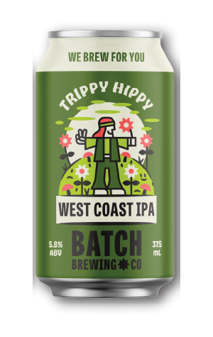 Batch Brewing Co Trippy Hippy West Coast IPA