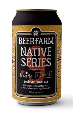 Beerfarm X Fervor Native Series: Boab Nut Brown Ale