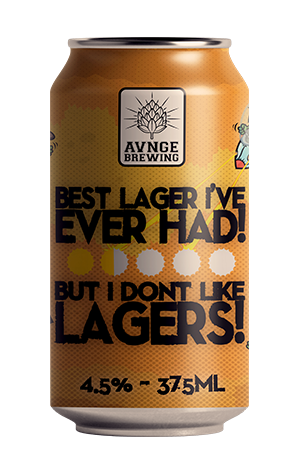 AVNGE Brewing Best Lager I've Ever Had, But I Don't Like Lagers