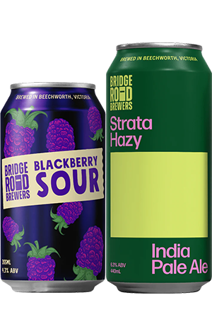 Bridge Road Brewers Blackberry Sour & Strata Hazy
