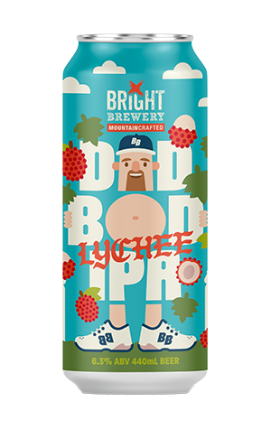 Bright Brewery Dad Bod Lychee IPA
