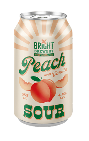 Bright Brewery Peach And Vanilla Sour