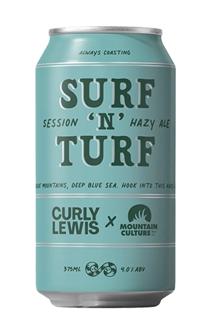 Curly Lewis x Mountain Culture Surf 'n' Turf