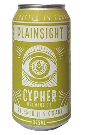 Cypher Brewing Plainsight Pilsner