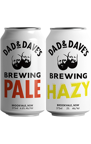 Dad & Dave's Brewing Pale Ale & Hazy