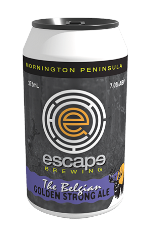 Escape Brewing The Belgian Golden Strong Ale