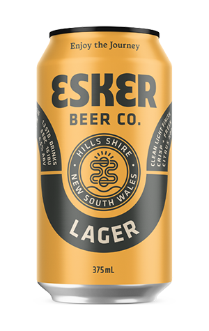 Esker Beer Co Lager