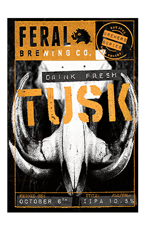 Feral Brewing Tusk IIPA 2023