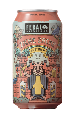 Feral Brewing Zicke Zacke Festbier