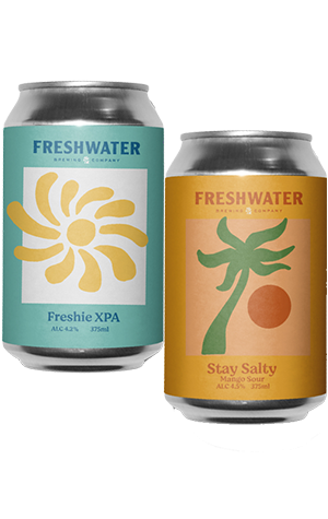 Freshwater Brewing Co Stay Salty & Freshie XPA