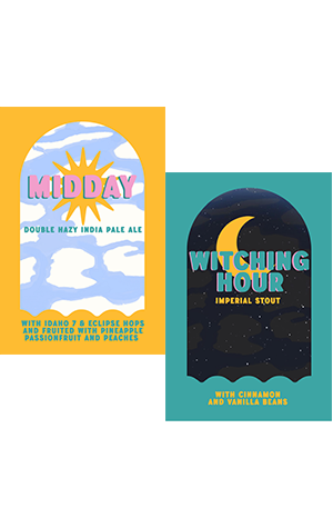 Hargreaves Hill x Celestial Beerworks Midday & Witching Hour