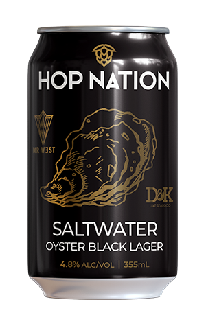 Hop Nation x Mr West x D&K Seafood Saltwater