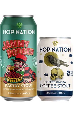 Hop Nation Jammy Dodger & Coffee Karma