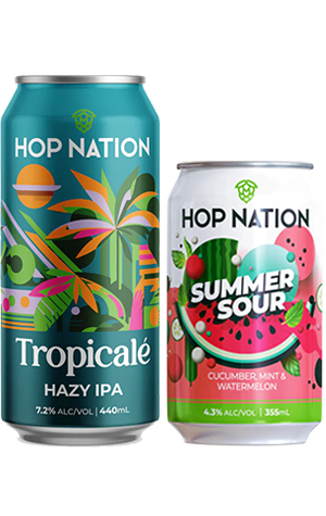 Hop Nation Tropicalé & Summer Sour