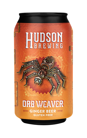 Hudson Brewing Orb Weaver Ginger Beer