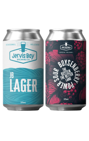 Jervis Bay Brewing JB Lager & The Boysen The Better Land