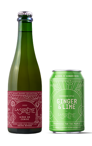 La Sirène Bière de Cerise 2023 & Ginger & Lime